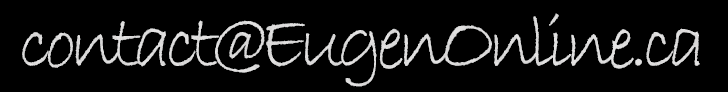 image of contact email address 'contact' 'at' 'eugenonline' 'dot' 'ca'